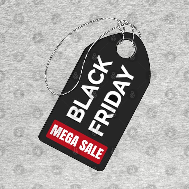 Black Friday sale badge by devaleta